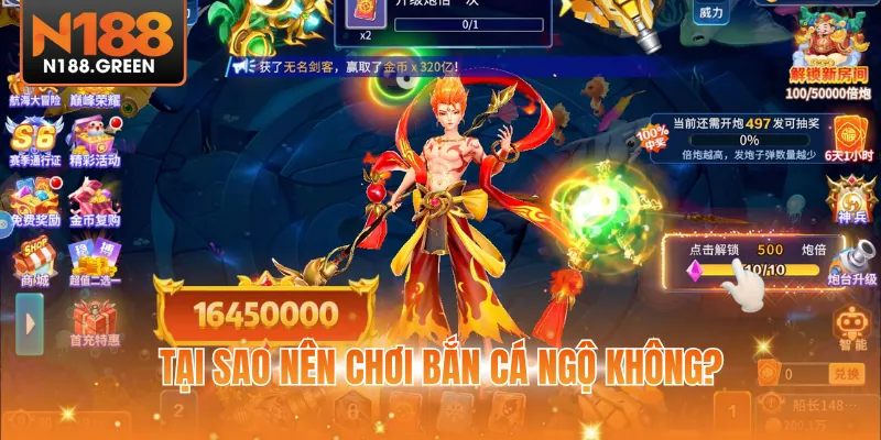 Tại sao nên chơi bắn cá ngộ không?